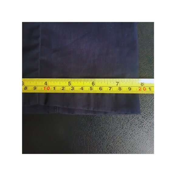 Emilio Guido SZ 38 Navy 100% Cotton Men's Lightweight Pants, Trousers - Picture 12 of 12